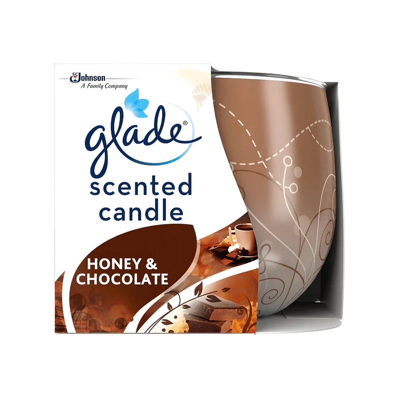 Glade Premium Scented Candle 120g Glass Cup – UK Made