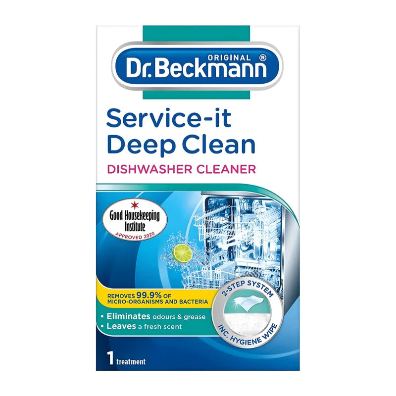 Dr. Beckmann Dishwasher Cleaner 75g – 2-Step Hygiene (UK Made)