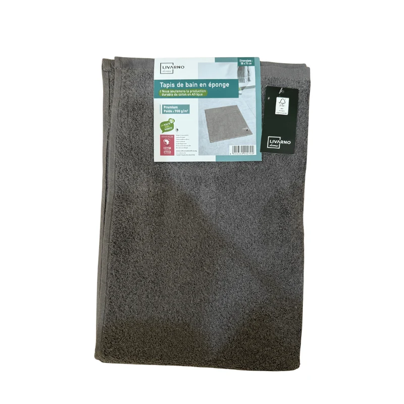 Livarno Home Premium Cotton Bath Mat 50×70 cm – Soft & Absorbent