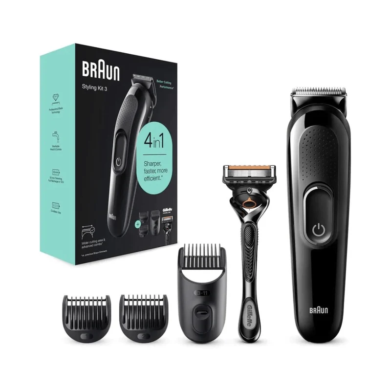 BRAUN STYLING KIT 3 4 IN 1 SK 3300