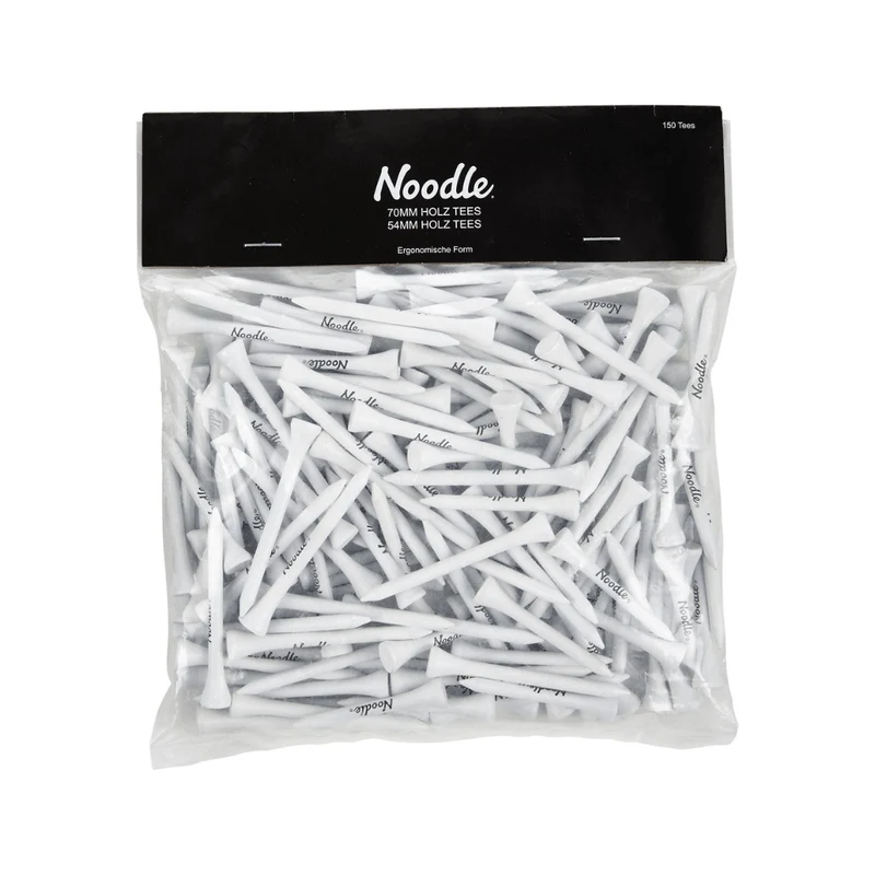 NOODLE Golf Wooden Tees, Set Of 150