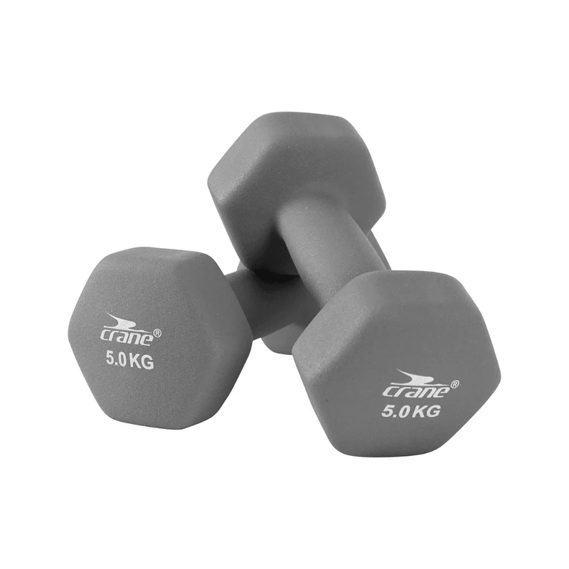 CRANE® 5kg Dumbbell Set