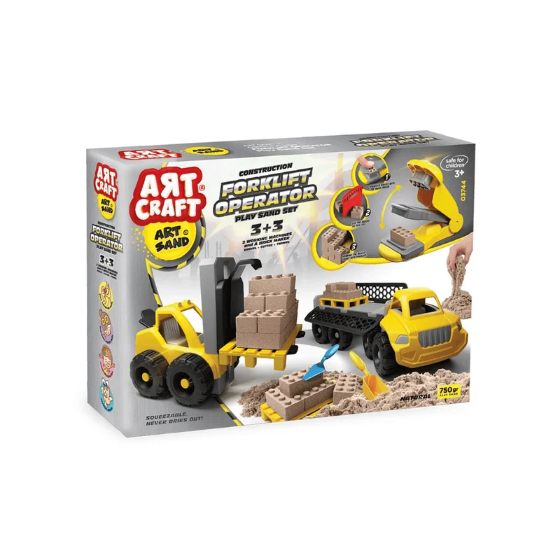 Art Craft Forklift Operator Sand Set +3 Years