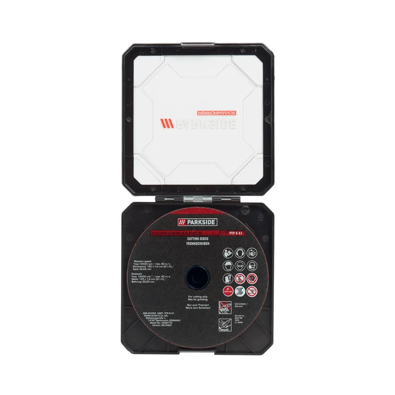 PARKSIDE PERFORMANCE® Cutting discs PTP 6 A1 Set Of 6