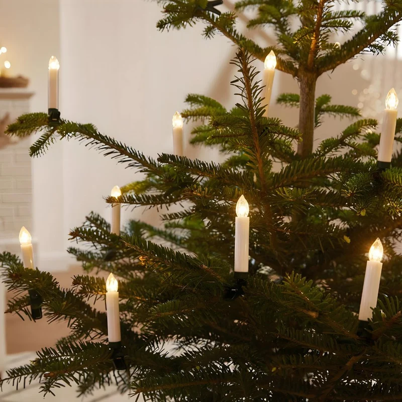 LIVARNO home LED Christmas Tree Candles 15 pcs