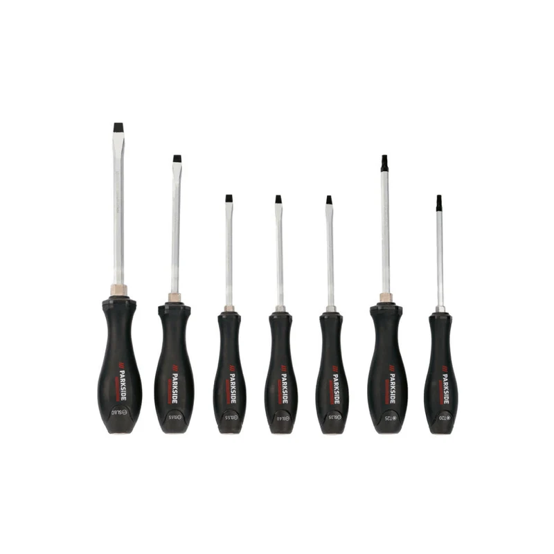 PARKSIDE PERFORMANCE 7 PIECE SCREWDRIVER SET