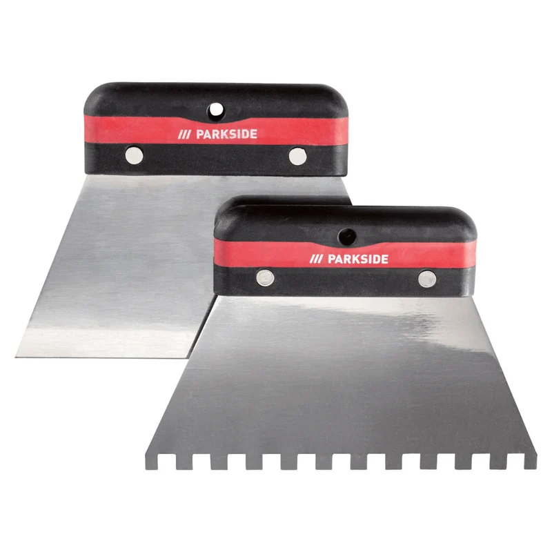 PARKSIDE SET OF TRAPEZOIDAL SPATULAS, 2-PIECE
