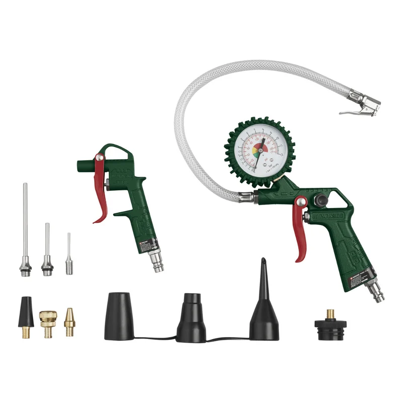 PARKSIDE COMPRESSED AIR ENTRY-LEVEL ACCESSORY SET »PDSS 13 D4«, 8 BAR