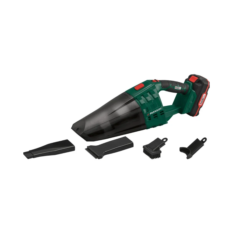 Parkside Cordless Handheld Vacuum Cleaner »PHSSA 20-Li A1 with Battery and Charger