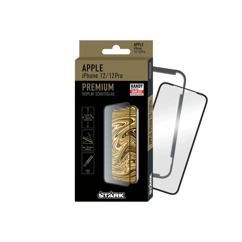 STARK PREMIUM FULL COVER GLASS SMARTPHONE SCREEN PROTECTOR