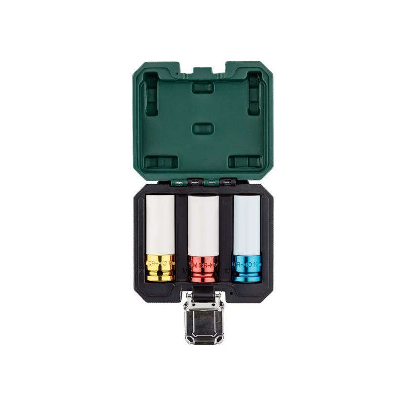 Parkside Impact Socket Set 3 Pieces, Plastic Casing