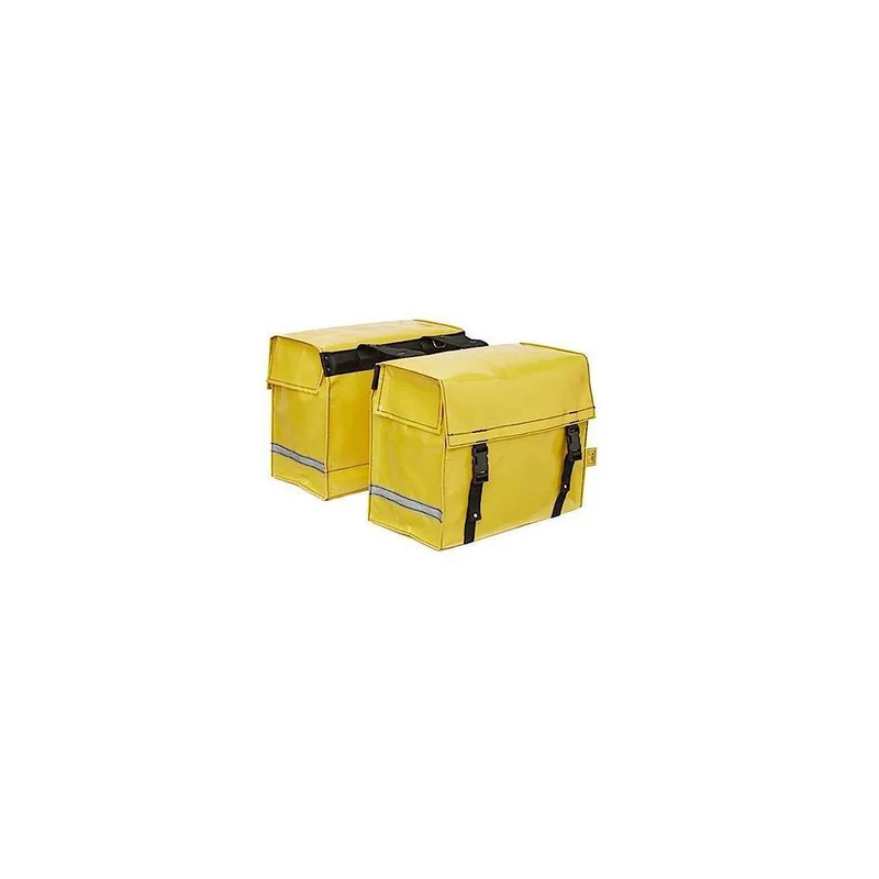 DOUBLE PANNIER BICYCLE BAG POLYESTER 35 LITERS