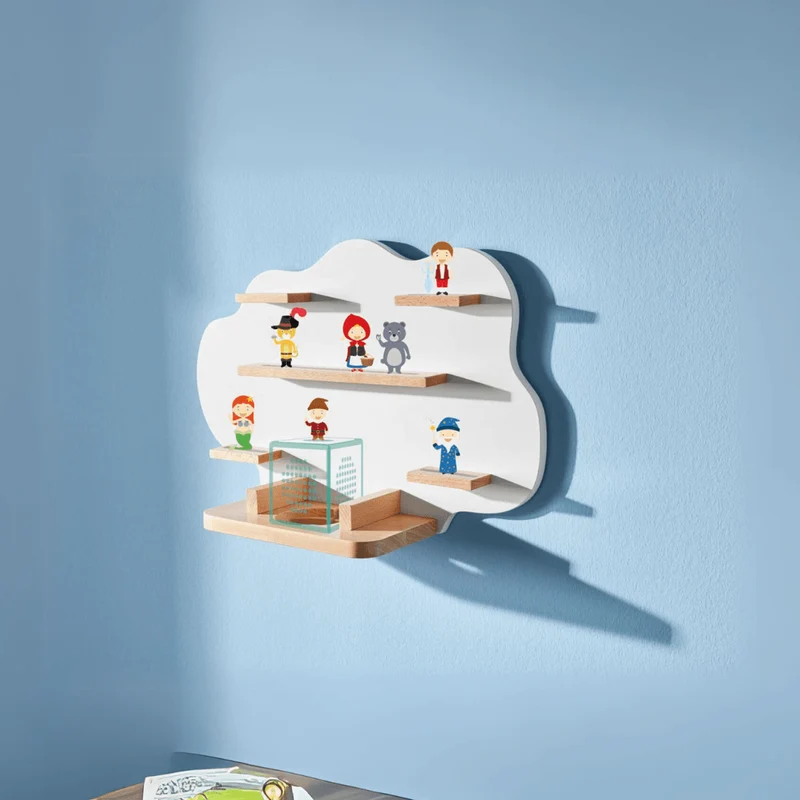 LIVARNO home Children's shelf for audio box and figurines, for hanging or placing