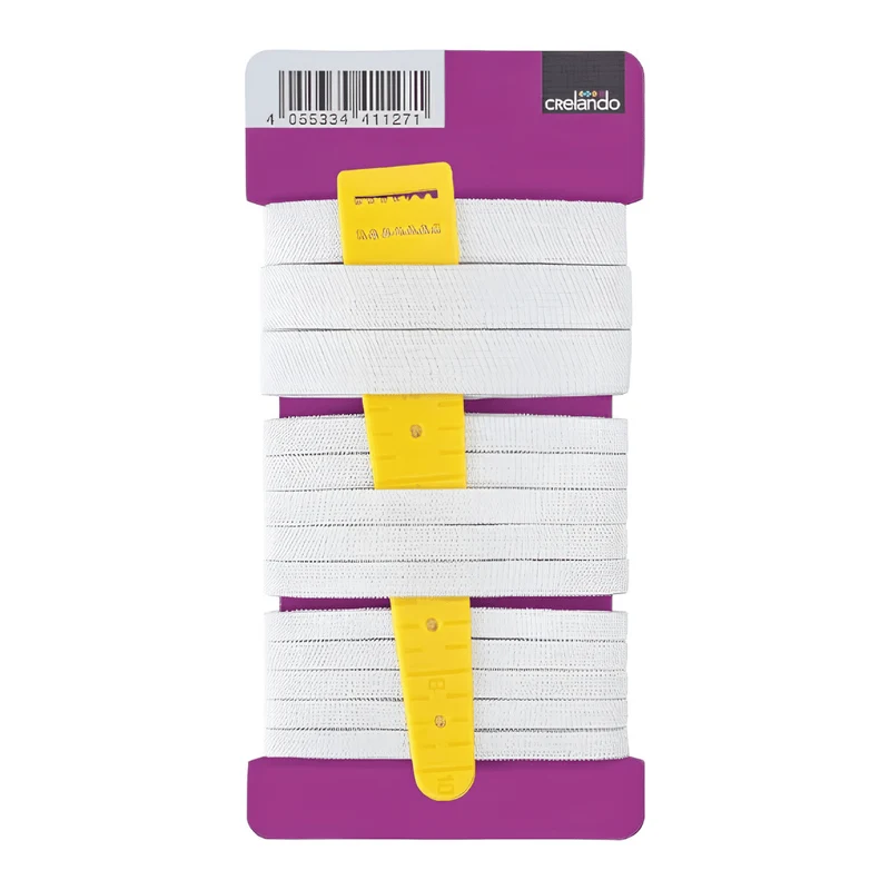 Crelando Elastic Band Sewing Set – 4 Pieces