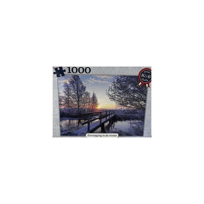 WINTER SUNRISE PUZZLE 1000 PIECES