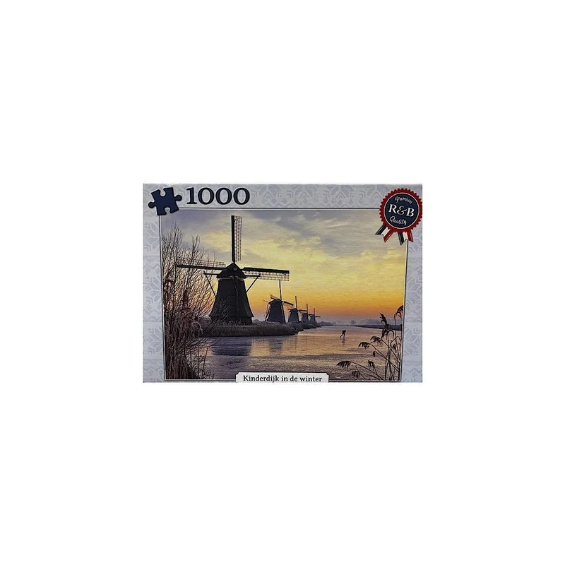 Childhood in Winter Puzzle 1000 Pieces