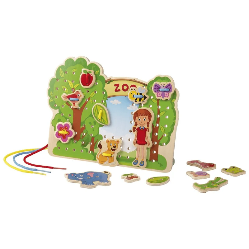 Playtive Threading Game 32 Pieces