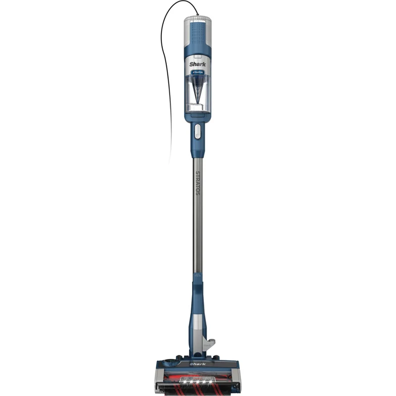 Stratos UltraLight Corded Stick Vacuum with DuoClean PowerFins HairPro, Self-Cleaning Brushroll, Odor Neutralizer - Navy