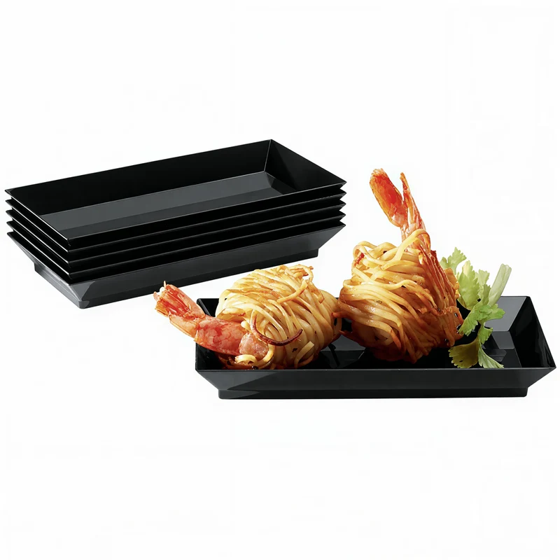 ERNESTO Vitasia Sushi & Dip Serving Dishes – Set of 6