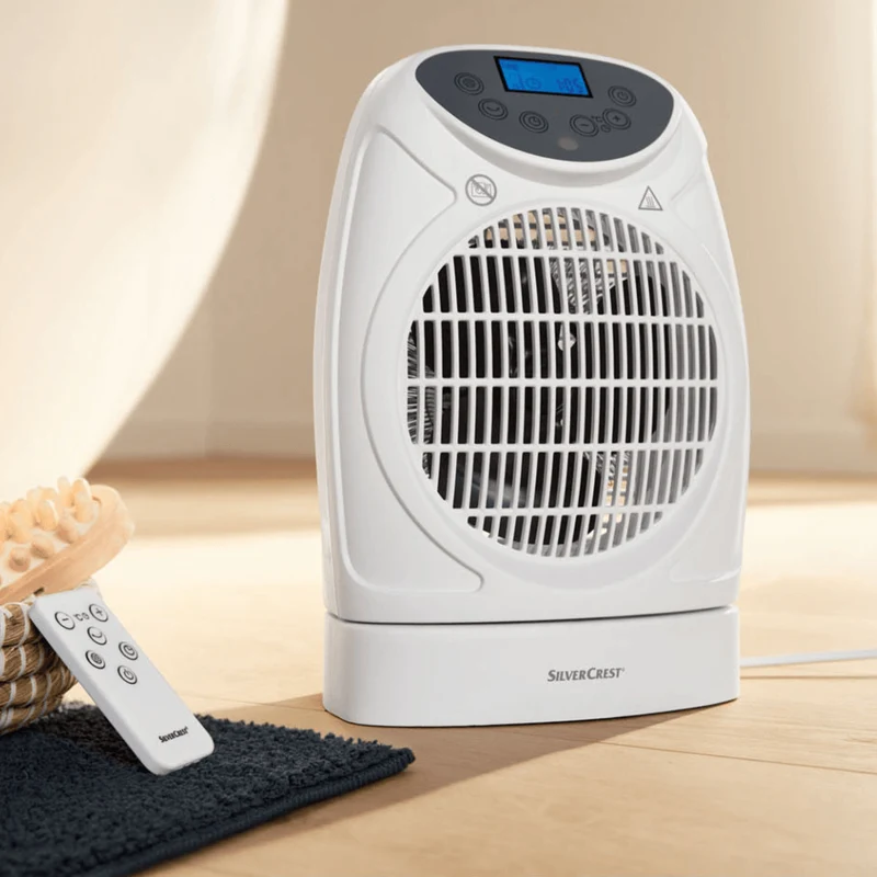SILVERCREST FAN HEATER WITH REMOTE CONTROL