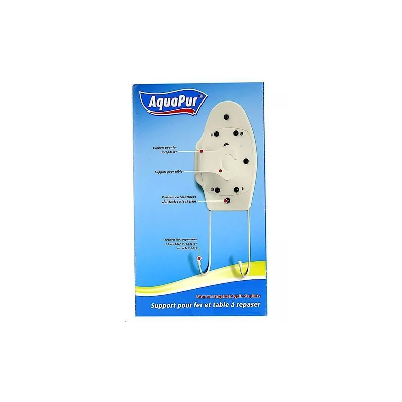 AQUAPUR SUPPORT FOR IRON AND IRONING BOARD