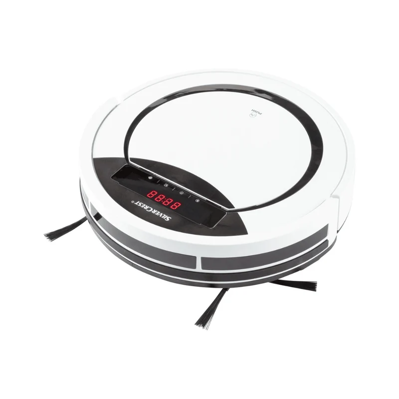 SILVERCREST Robot Vacuum Cleaner, 300 ML Dust Container, 90 Min Autonomy