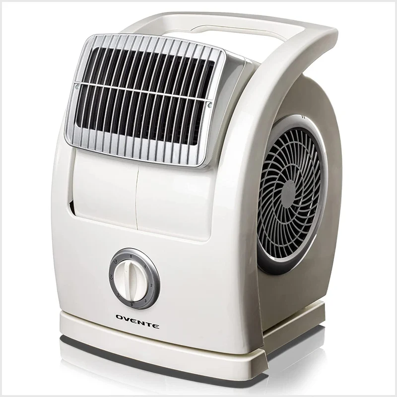 PowerFlow Cool Breeze Pivoting Blower Fan - White