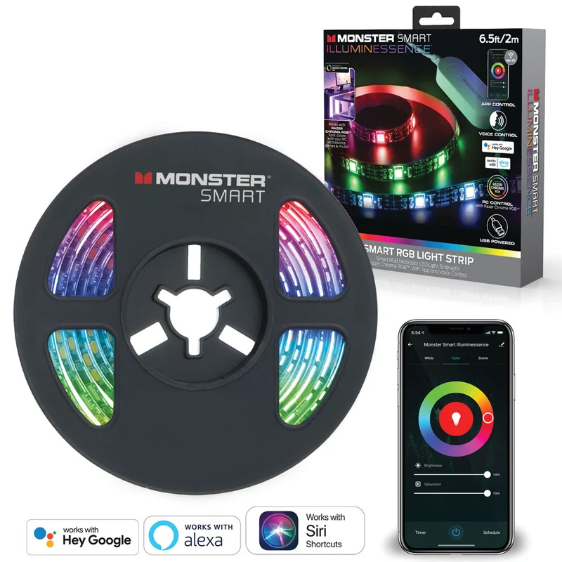 6.5 Ft. Multi-Color LED Light Strip