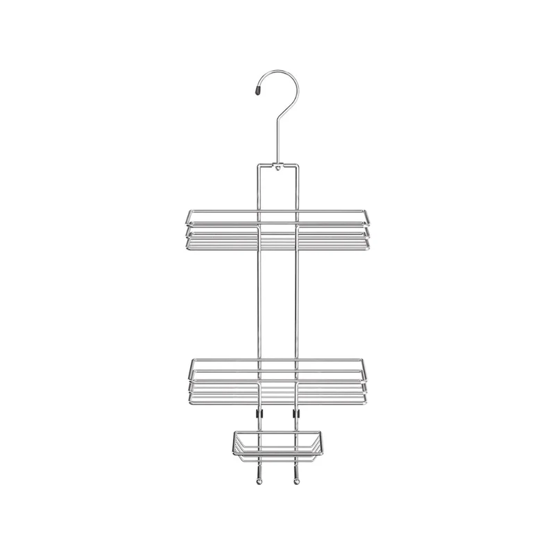 LIVARNO HOME STAINLESS STEEL SHOWER RACK