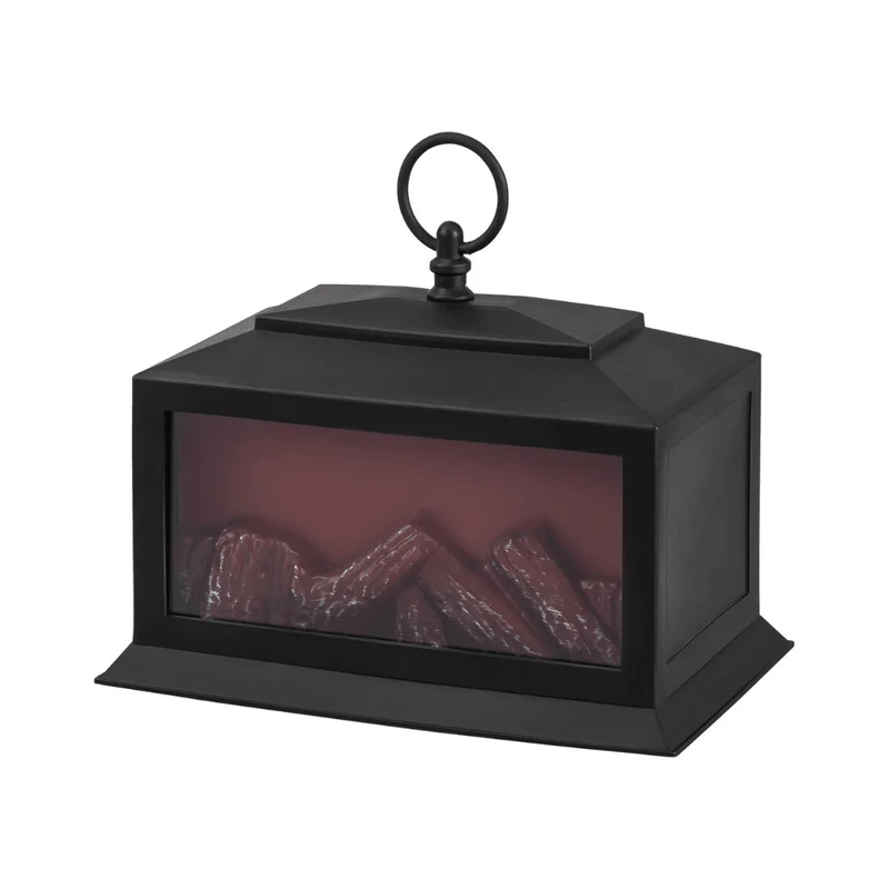 LIVARNO HOME LED LANTERN WITH CHIMNEY EFFECT