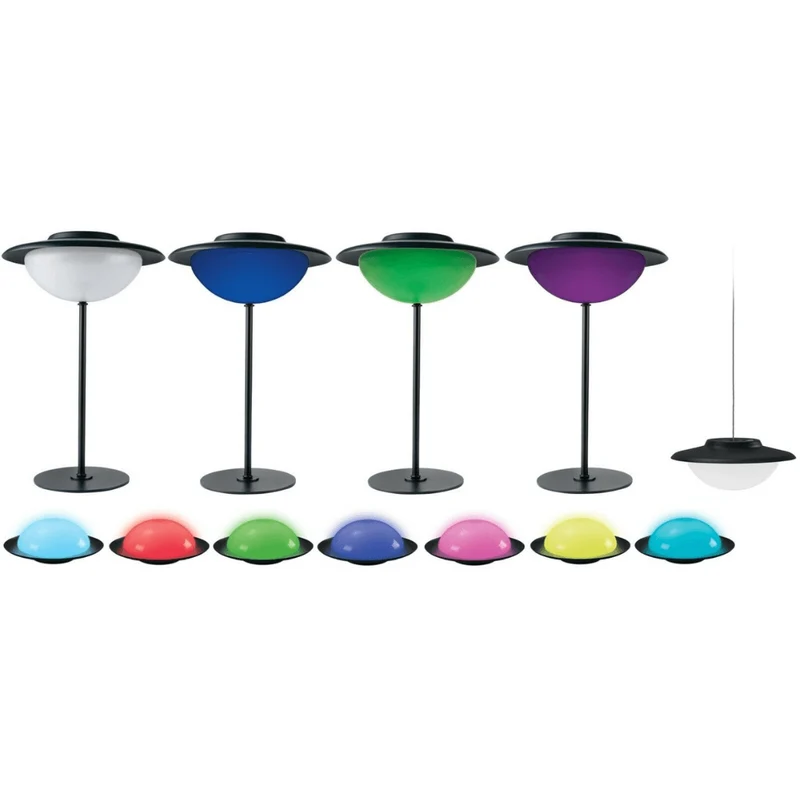 LIVARNO LUX 3-IN-1 LED Table Lamp for Outdoor Use, Ø 22 cm with Remote Control