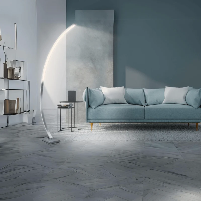 LIVARNO LUX LED Curved Floor Lamp