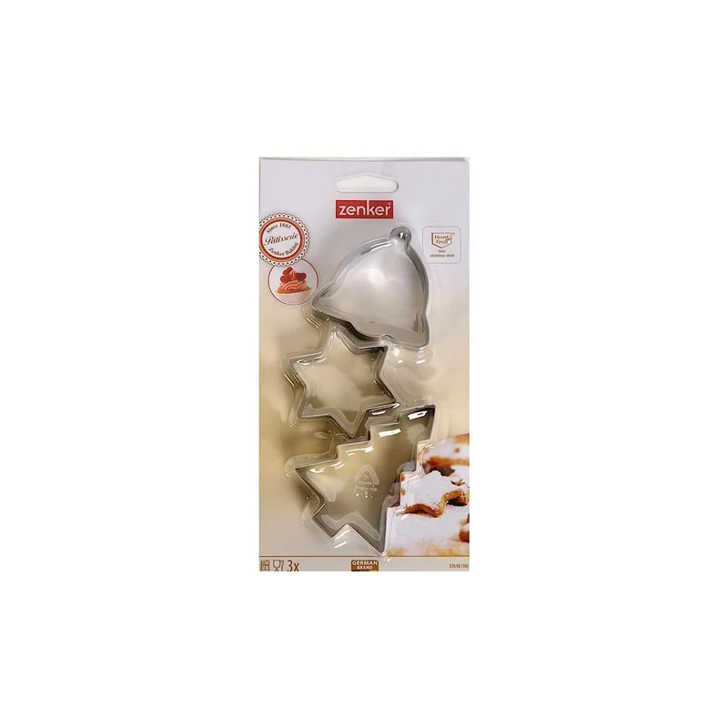 Zenker Stainless Steel Dough Cutter Set
