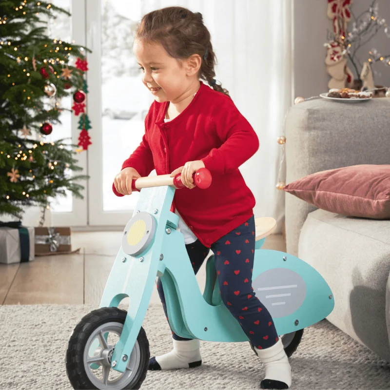 PLAYTIVE® Retro Wooden Balance Bike