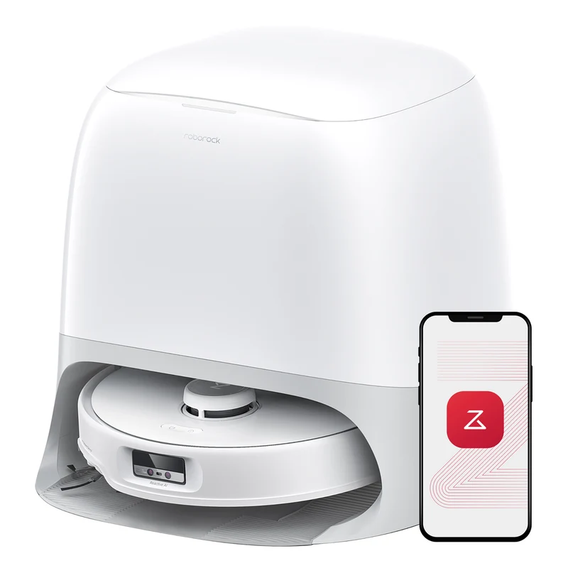 Qrevo Curv Robot Vacuum and Mop Combo, 10,000 Pa Suction, Smart LIDAR Navigation, Self-Empty Dock, App & Voice Control