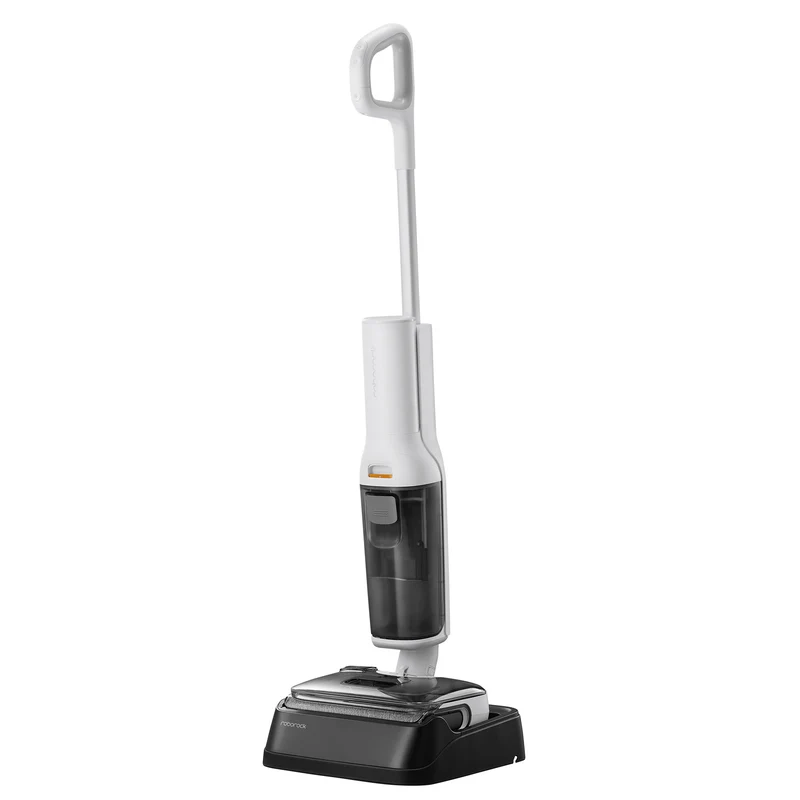 F25 RT 2-in-1 Wet & Dry Vacuum, Dual Water Tank, Self-Cleaning Brush Roll, 194°F Hot Water & Hot Air Drying, 45-Min Runtime, Zero-Tangle & Streak-Free Cleaning – White