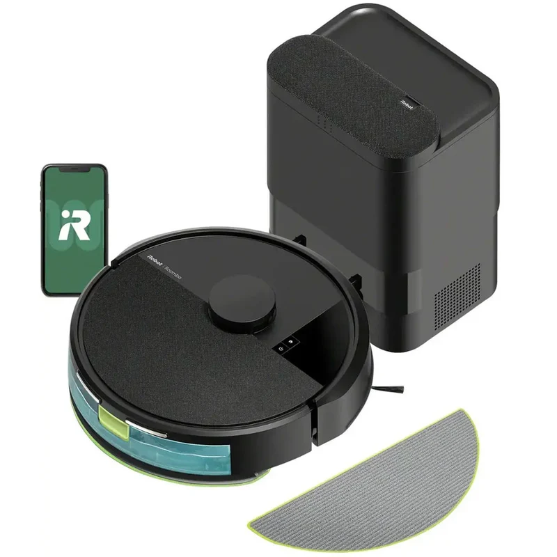 Roomba 105 Combo Vac Robot Vacuum & Mop + AutoEmpty Dock - Black