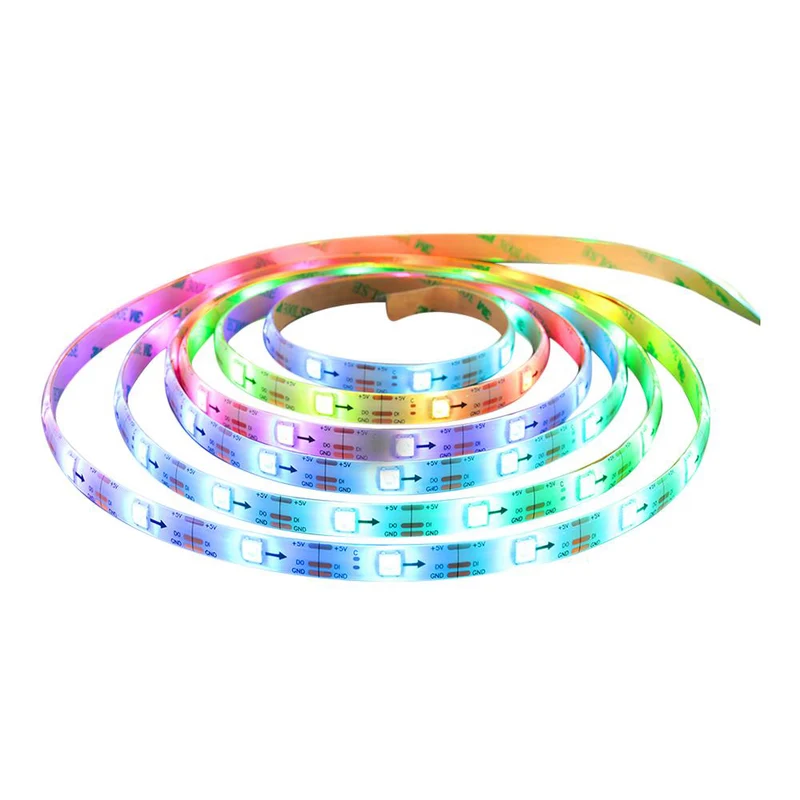 Smart App Wi-Fi 6.5ft Multi-Color Flow LED Light Strip in Multiple Colors