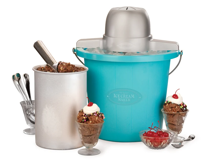 Nostalgia 4-Quart Ice Cream Maker