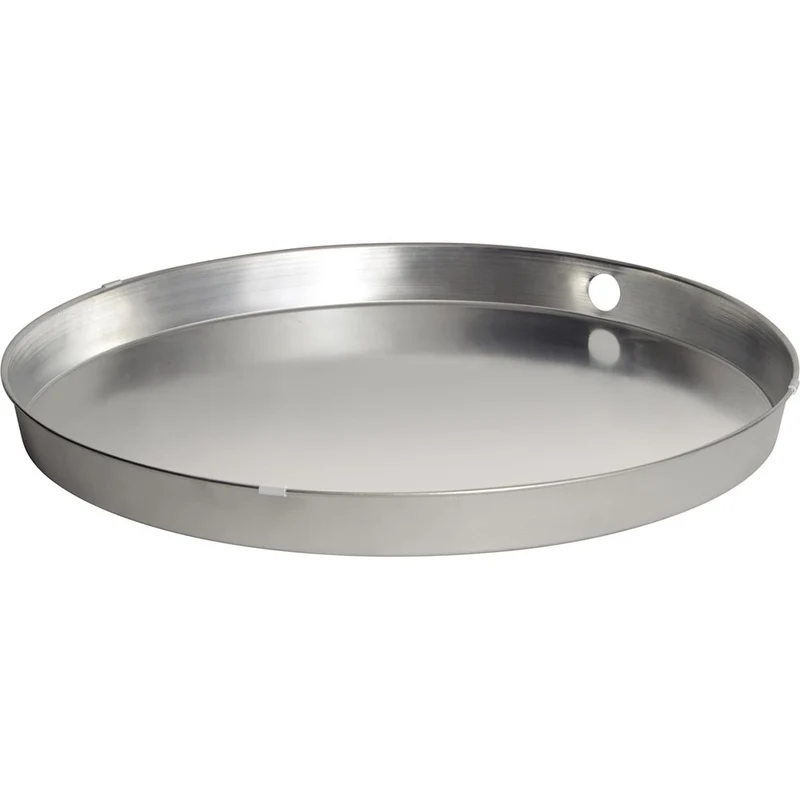 24" Aluminum Water Heater Drain Pan with CPVC fitting
