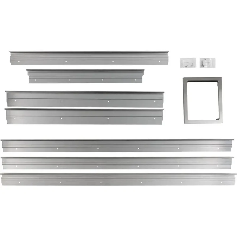 Low Profile Visor Handle Trim Kit For Built-In Sxs, Fdbf, Bf, Ar/Af