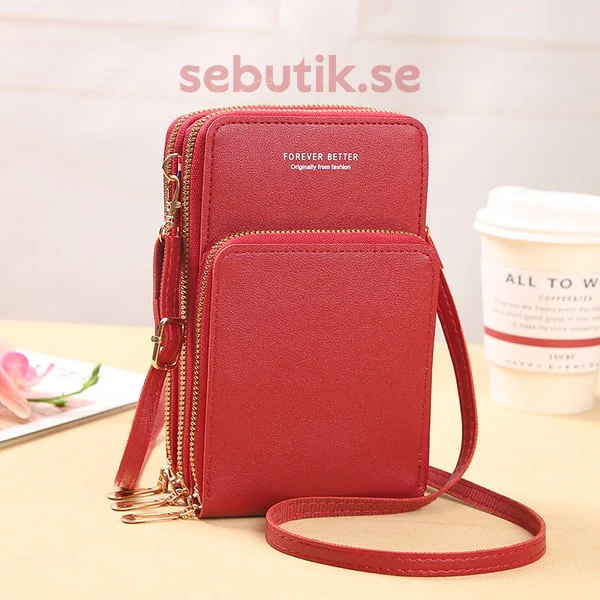 Icone™ PetiteBag - Mini Läder Crossbody Budbärarväska